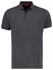 Adamo 139401 Polo majica Temno sivo melirana