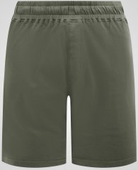 D555 Mitchell 1 Stretch Kratke Hlače z Elastičnim Pasom Khaki