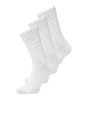 Jack & Jones Charles Teniške nogavice Bela 3-pack