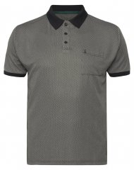 North Latitude Cool Effect Polo Majica Črna
