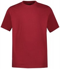 JP1880 702558 Majica z okroglim izrezom Temno rdeča