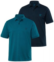 JP1880 704317 Polo majica 2 kosa Petrolej modra/Temno modra