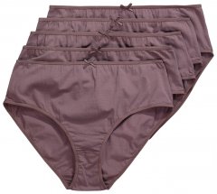 Ulla Popken 710201 Spodnjice 5 kosa Rjava