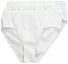 Ulla Popken 711214 Spodnjice 2 kosa Bela
