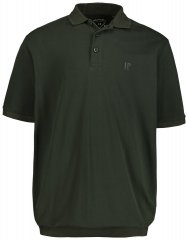JP1880 712617 Polo majica s krojem za trebuh Temno olivna