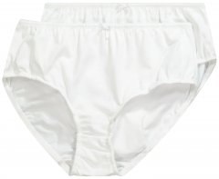 Ulla Popken 712882 Spodnjice 2 kosa Bela