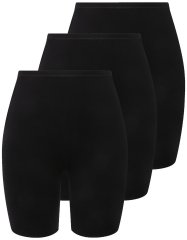 Ulla Popken 716595 Boksarice 3 kosa Črna