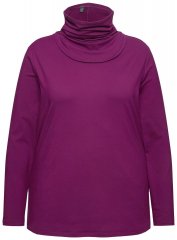 Ulla Popken 751623 Hitro sušeča smučarska majica Roza