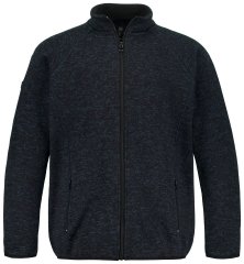 Jay-Pi 802394 Pletena flis jakna Temno modra