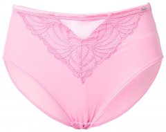 Ulla Popken 811602 Spodnjice s čipko Roza