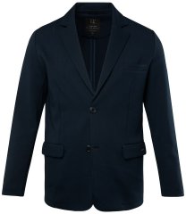 JP1880 New York Flexnamic Jersey suknjič z žepi s poklopcem Temno modra