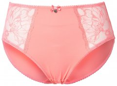 Ulla Popken 822864 Spodnjice s čipko Svetlo roza