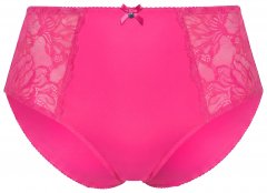 Ulla Popken 822864 Spodnjice s čipko Roza