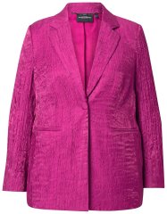 Ulla Popken 830767 Suknjič z zmečkanim videzom Magenta
