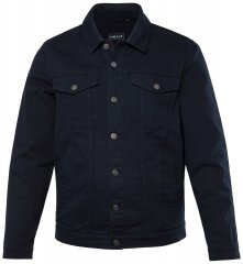 Men+ 446 Jeans jakna z naprsnimi žepi Temno modra