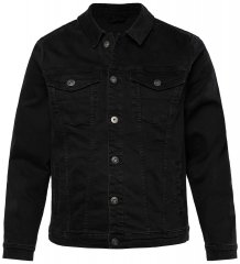 JP1880 836791 Jeans jakna s štirimi žepi Črna
