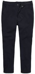 Men+ 207 Bilbao Flexlastic Jersey chino hlače Temno modra