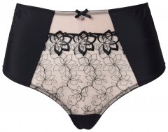Ulla Popken 845347 Cvetlične tangice Starorožnata
