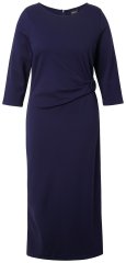 Ulla Popken 845705 Obleka iz jerseyja Temno modra