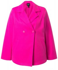 Ulla Popken 846021 Flis plašč Roza