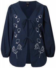 Ulla Popken 846197 Jopica Temno modra