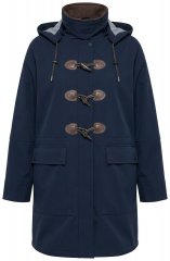 Ulla Popken 846278 Softshell plašč Temno modra