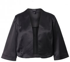 Ulla Popken 849457 Bolero Črna