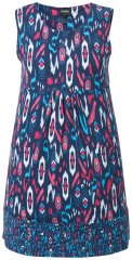 Ulla Popken 849887 Obleka iz jerseyja brez rokavov Temno modra