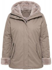 Ulla Popken 850509 Jakna iz umetnega krzna Taupe