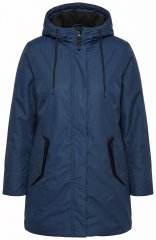 Ulla Popken 850794 Funkcionalni plašč Temno modra
