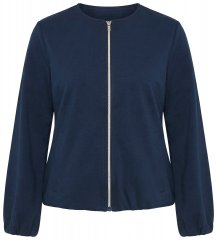 Ulla Popken 851040 Jopica z zadrgo Temno modra