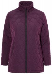 Ulla Popken 851831 Prešita jakna Rjava