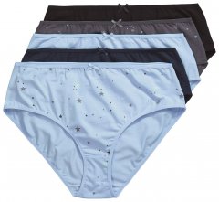 Ulla Popken 852258 Spodnjice 5 kosa Antracit