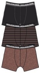 North Latitude 61341 3-Paket Boksarice Konjak Rjava