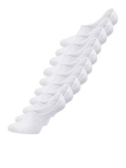 Jack & Jones Basic Kratke nogavice Bela 10-pack
