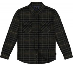 Double Outfitters GS-5233 Flanelasta srajca Črna/Siva