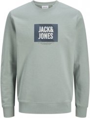Jack & Jones HUDSON Sweatshirt Iceberg Green