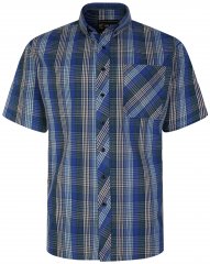 Kam Jeans 6250 Short sleeve Shirt Blue