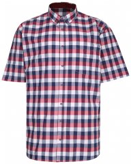 Kam Jeans 642 Premium Short Sleeve Shirt Red