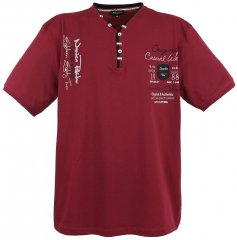 Lavecchia 2042 Printed T-shirt Bordeaux
