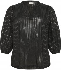Kaffe Curve Luisa Blouse Black Deep