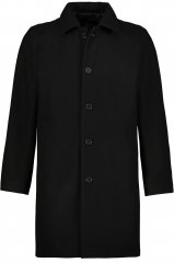 JP1880 Coat Wool Blend Water Repellent Black 