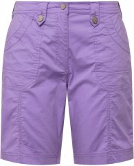 Ulla Popken Cargo Bermuda Shorts Pale Lilac