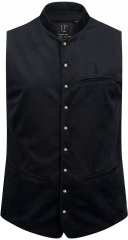 JP1880 Velvet Vest Traditional Black