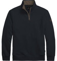 Double Outfitters MTOP-1163 Pulover s polovično zadrgo Mornarska
