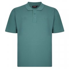 Espionage P074C Polo Majica s Kratkimi Rokavi Smrekovo Zelena