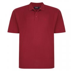 Espionage P074C Polo Majica s Kratkimi Rokavi Vinsko Rdeča