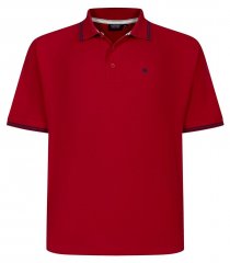 Espionage P232 Pique polo majica rdeča/mornarska