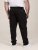 D555 Dexter 1 Cargo Jogger With Bear Embroidery TALL Črna - TALL trenirke - TALL trenirke za visoke moške