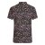 D555 Emmet Floral Shirt Black - Srajce - Moške srajce za Močnejše Postave